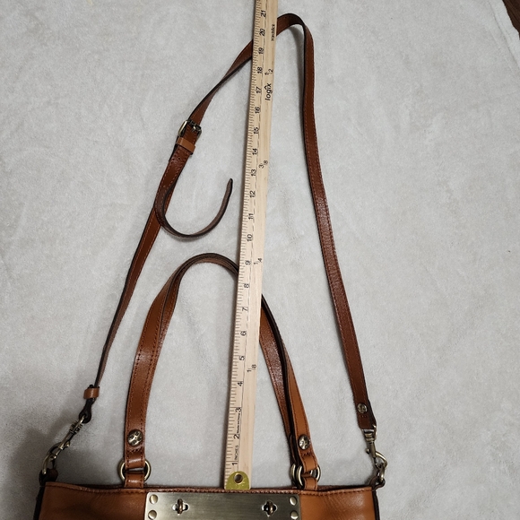 Patrisha Nash Leather Floral Rainforest P828430 Crossbody Purse - Picture 8 of 16